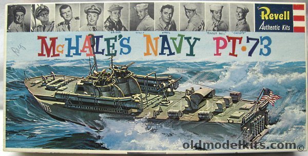 Revell 1/72 McHales Navy PT-73, H323-200 plastic model kit